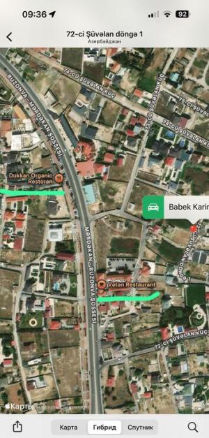 Бакы, участок земли , продажа , 6.5 сот , Хәзәр рајону, Мәрдәкан