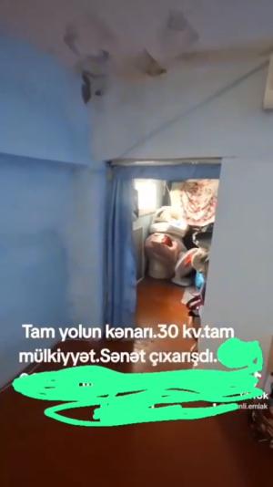 Бакы, объект , продажа, 30 м²  , Хәтаи рајону, Көһнә ҝүнәшли гәс.