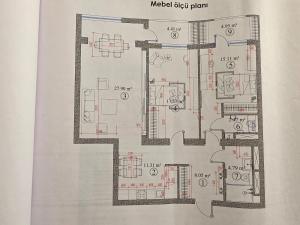 Бакы, новостройка 3 комната, продажа, 97 м²  , Нәсими рајону