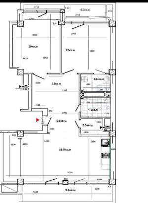 Сумгајыт, новостройка 3 комната, продажа, 117 м²  , Сумгајыт шәһ.