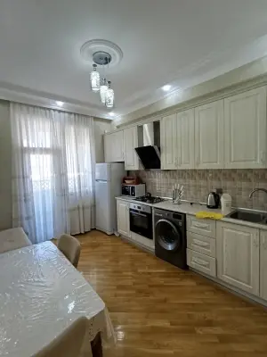 Бакы, новостройка 2 комната, арендовать, 77 м²  , Бинәгәди рајону, Рәсулзадә гәс.