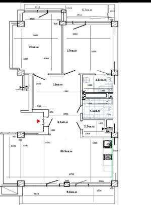 Сумгајыт, новостройка 3 комната, продажа, 117 м²  , Сумгајыт шәһ.